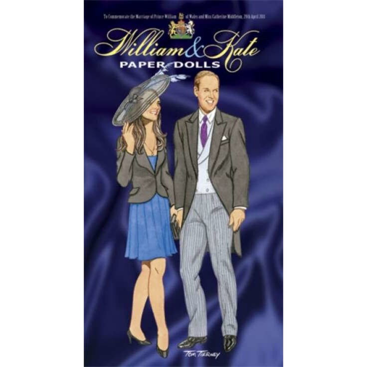 William and Kate Paper Dolls de Tom Tierney