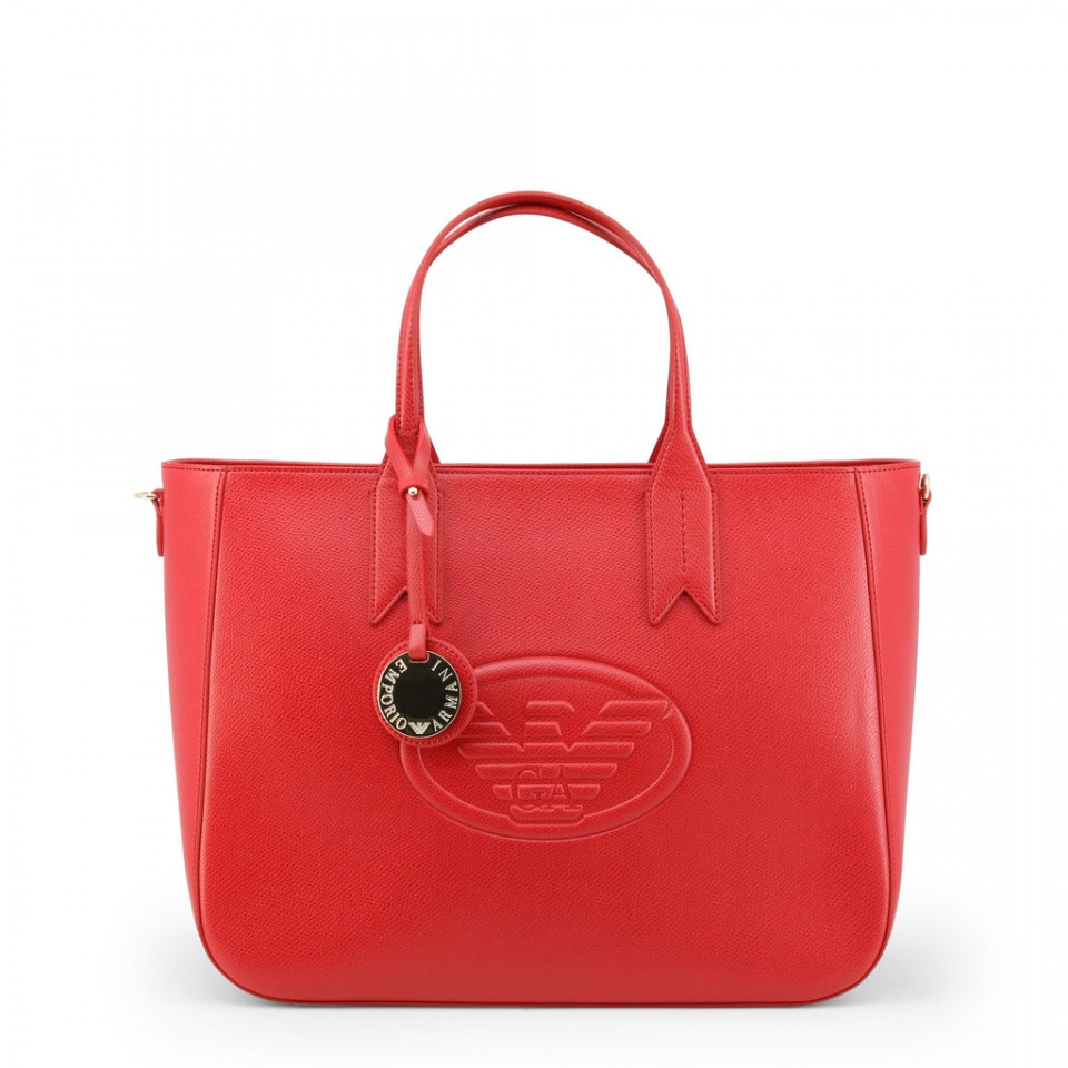 Geanta de mana, dama, Emporio Armani, Y3D082YH18A80003, Rosu