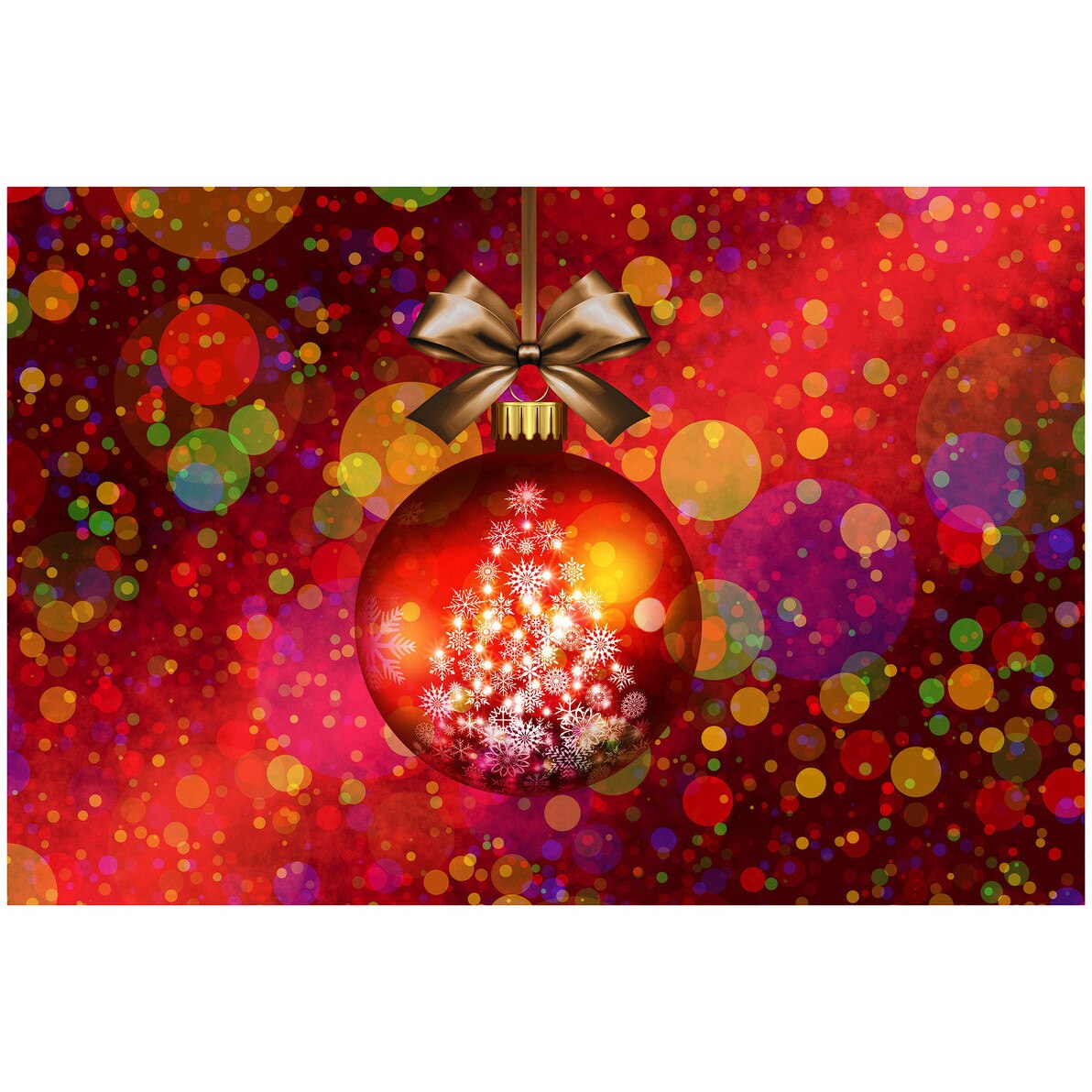 Fototapet Christmas, Sarbatori, Craciun - NBL-020, 100 x 150 cm