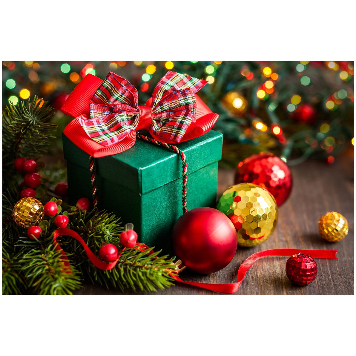 Fototapet Christmas, Sarbatori, Craciun - NBL-052, 100 x 150 cm