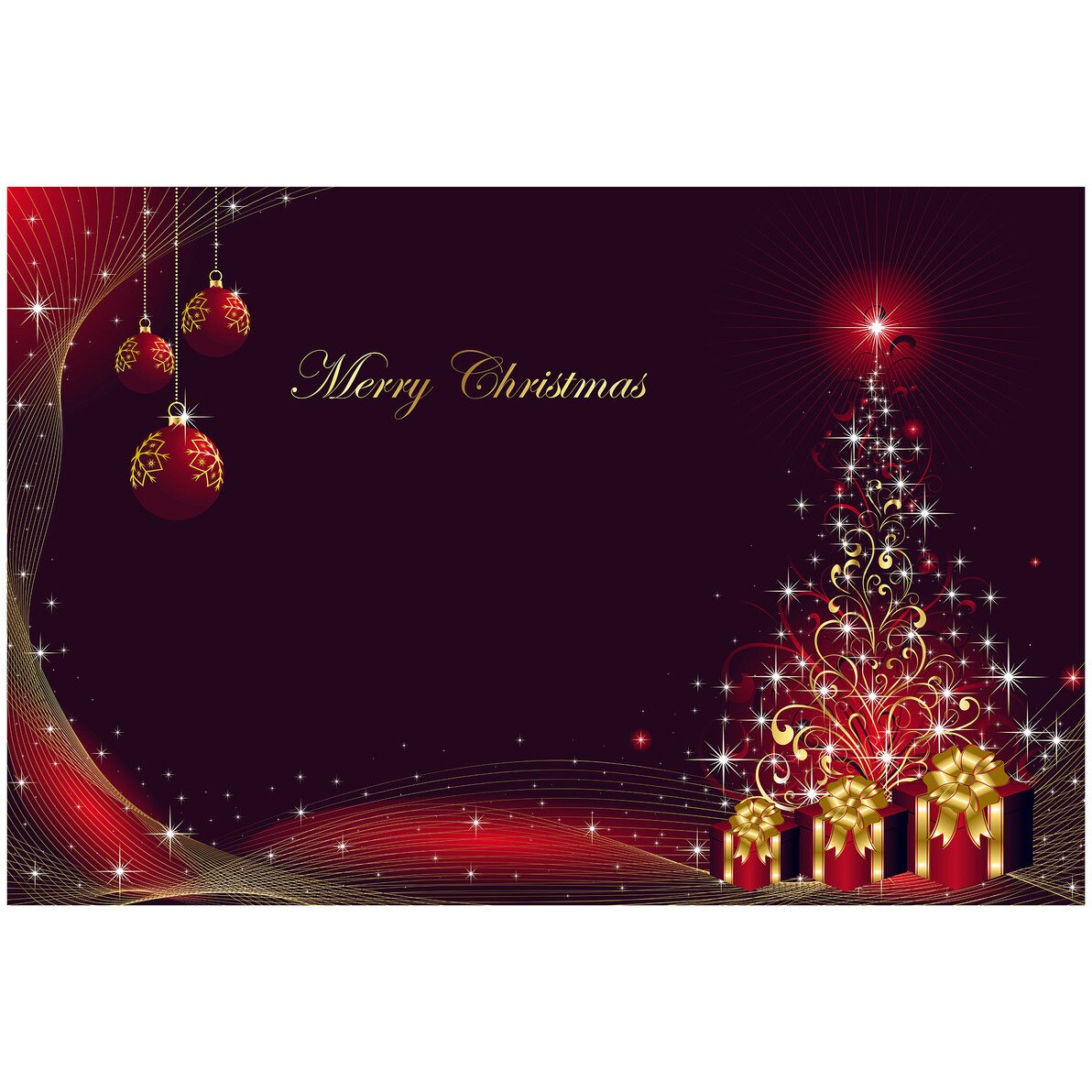 Fototapet Christmas, Sarbatori, Craciun - NBL-102, 100 x 150 cm