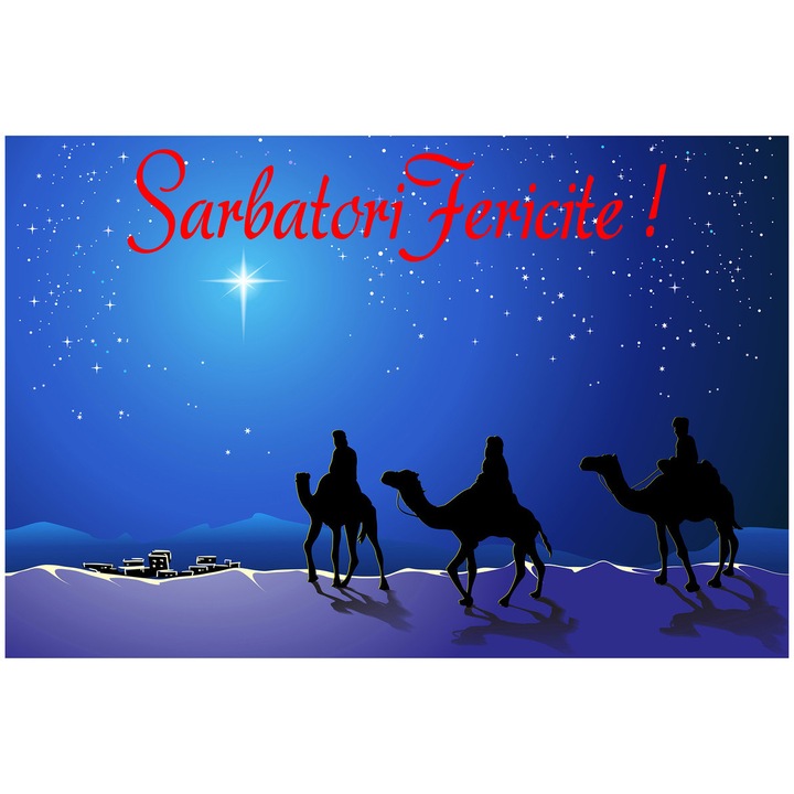 Fototapet Christmas, Sarbatori, Craciun - NBL-098, 100 x 150 cm