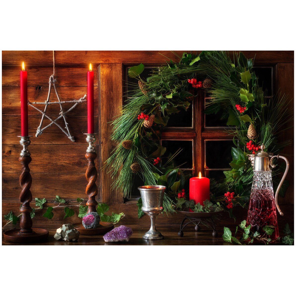 Fototapet Christmas, Sarbatori, Craciun - NBL-094, 100 x 150 cm