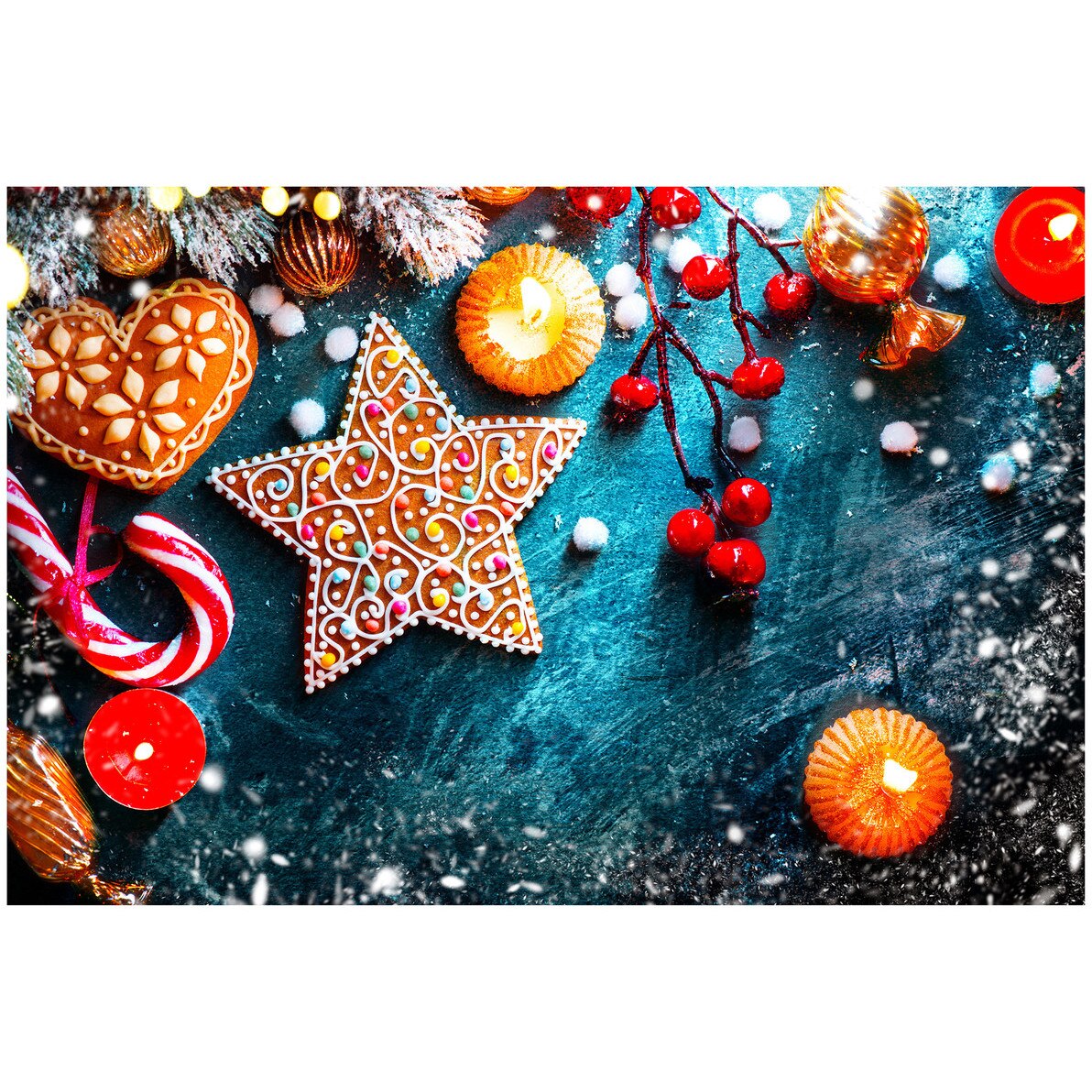 Fototapet Christmas, Sarbatori, Craciun - NBL-089, 100 x 150 cm