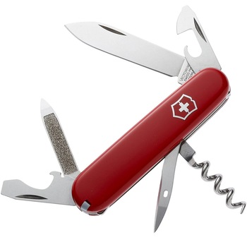Briceag Victorinox 0.3803 Sportsman,Rosu Briceag Victorinox 0.3803 Sportsman,Rosu