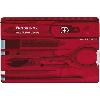 Card multifunctional Victorinox 0.7100.T Ruby,Rosu Card multifunctional Victorinox 0.7100.T Ruby,Rosu
