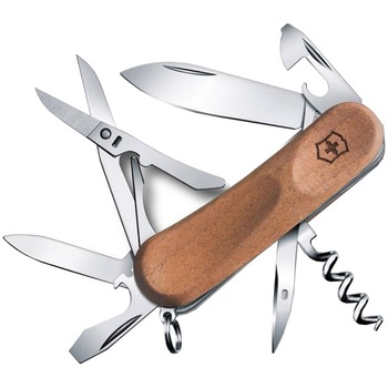 Briceag Victorinox 2.3901.63 EvoWood 14 ,Lemn Briceag Victorinox 2.3901.63 EvoWood 14 ,Lemn