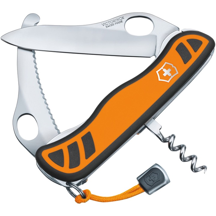 Briceag Victorinox 0.8331.MC9 Hunter XS ,Portocaliu/Negru