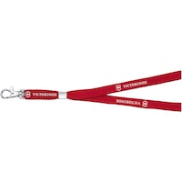 Snur textil cu SnapLock Victorinox 4.1879,Rosu
