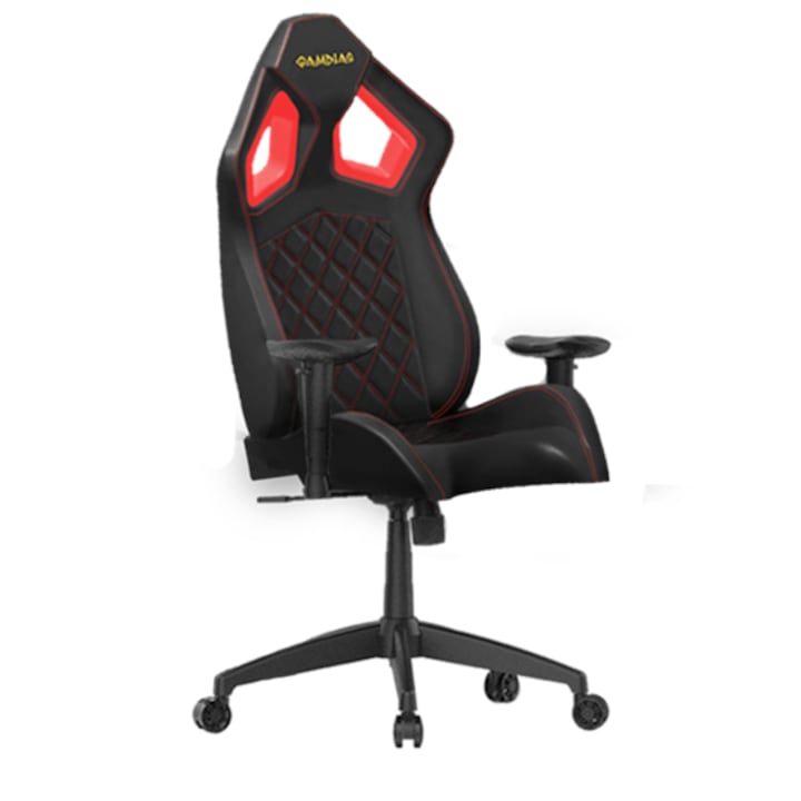 Gamdias Aphrodite ML1-L Gaming szék, Fekete/Piros