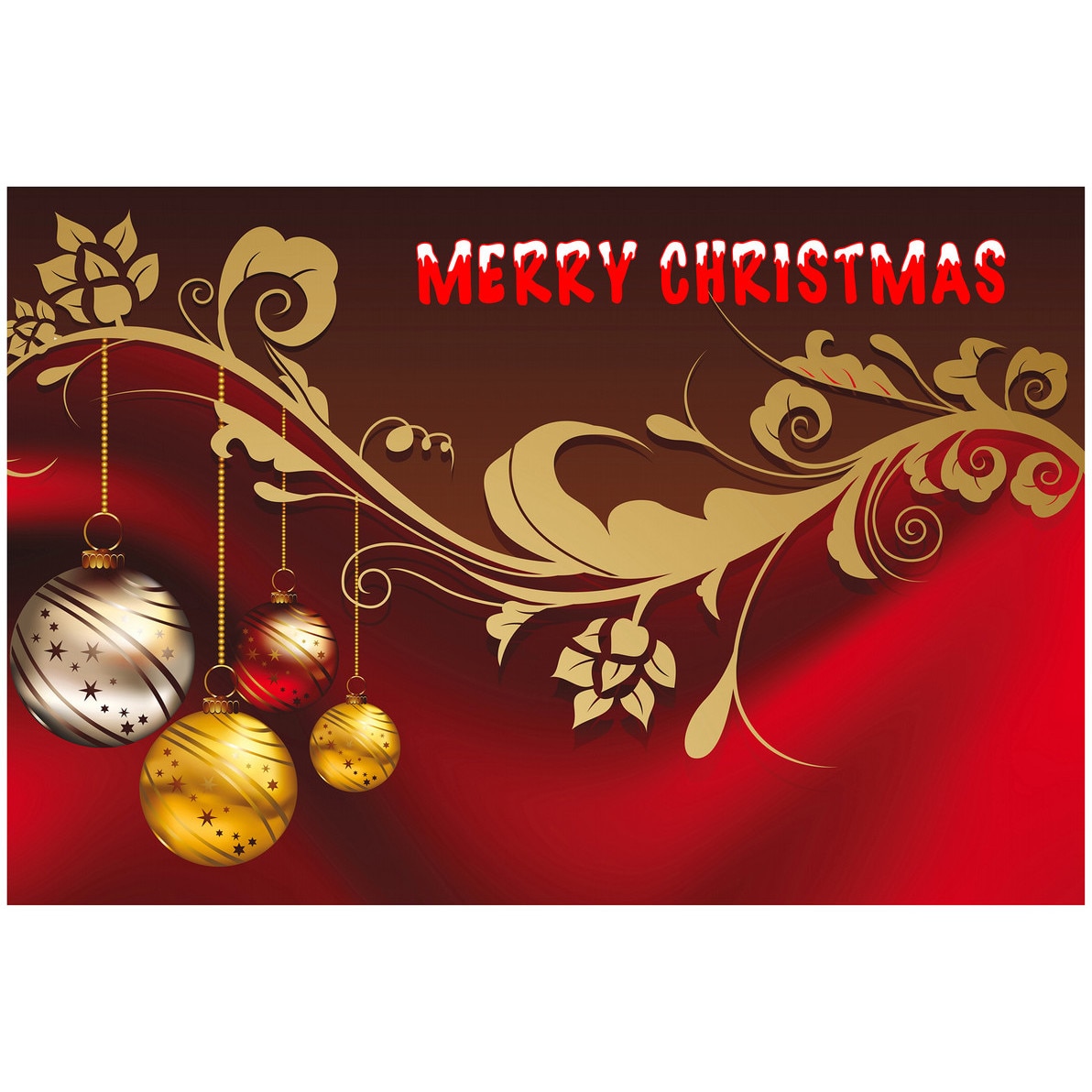 Fototapet Christmas, Sarbatori, Craciun - NBL-047, 100 x 150 cm