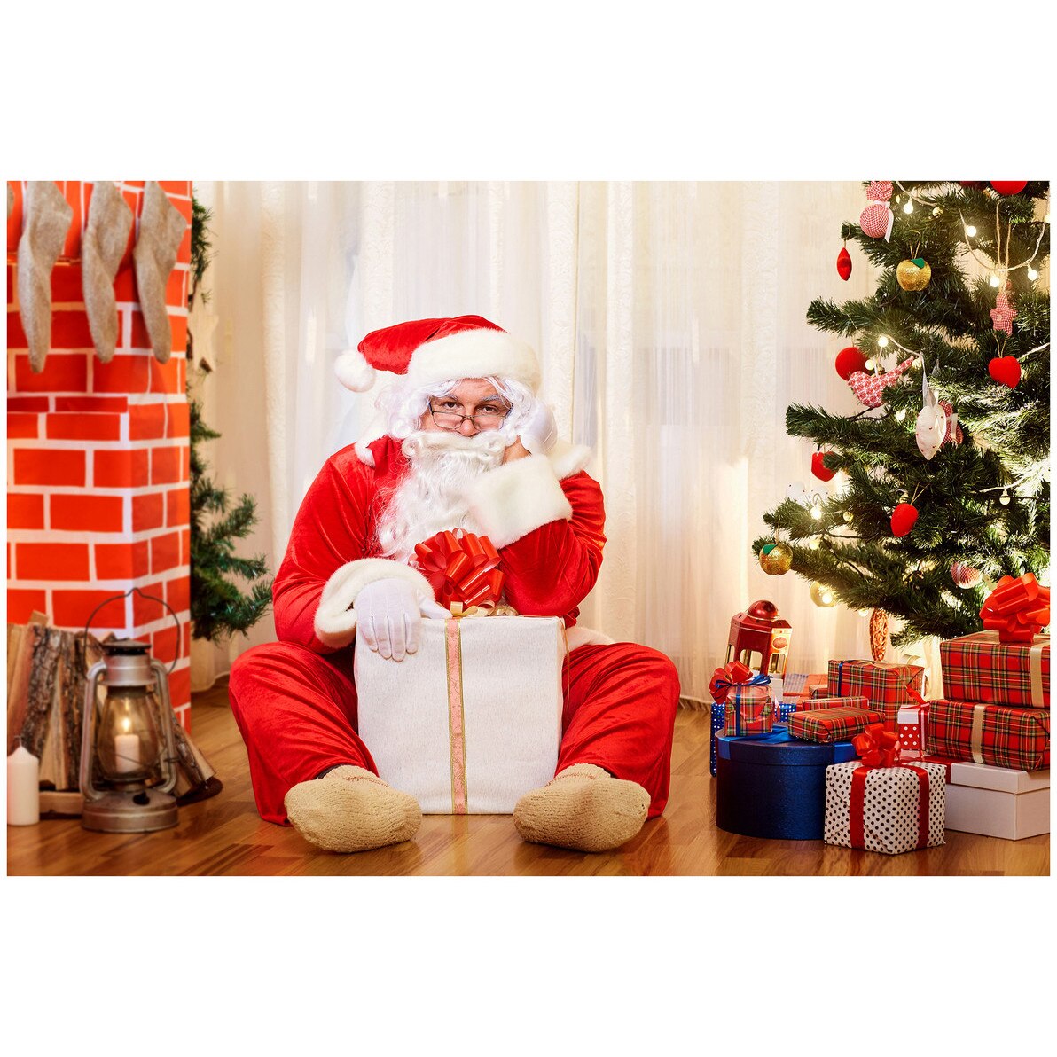 Fototapet Santa Claus, Sarbatori, Craciun - NBL-075, 100 x 150 cm