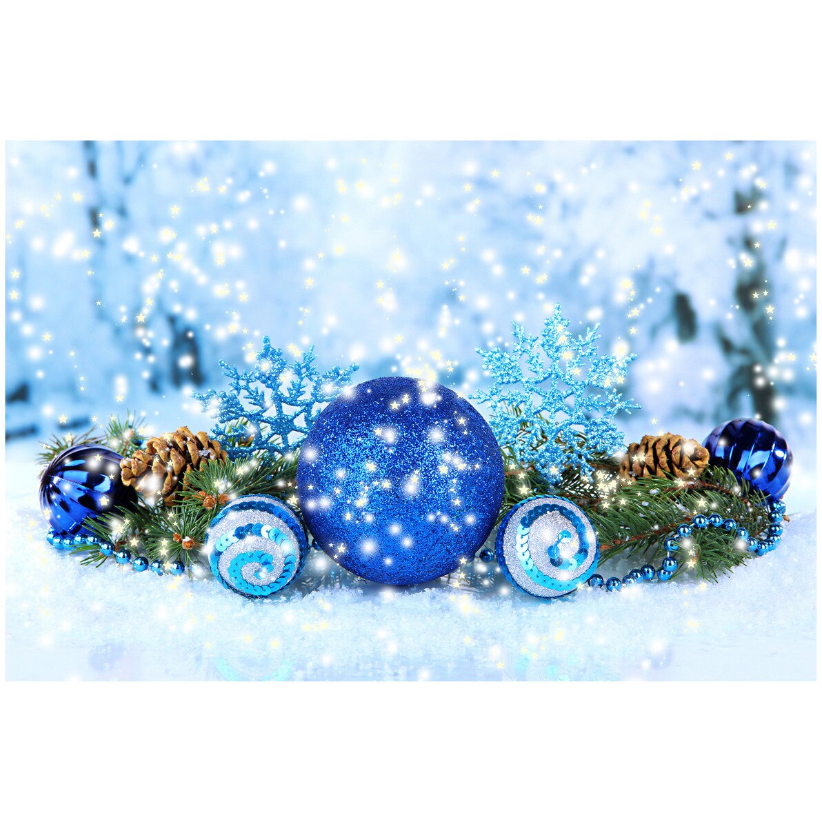 Fototapet Christmas, Sarbatori, Craciun - NBL-087, 100 x 150 cm