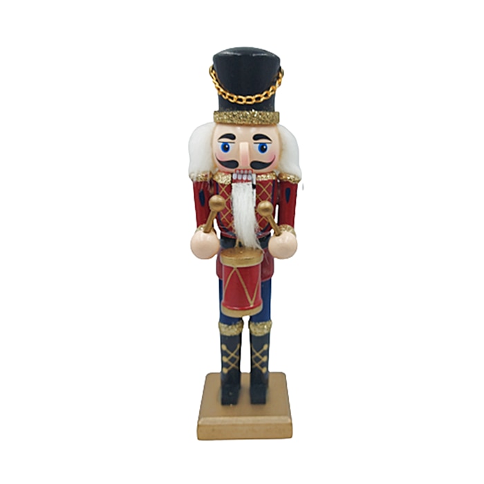 Spargator de nuci Thomas Nutcracker 21cm, Multicolor, Lemn