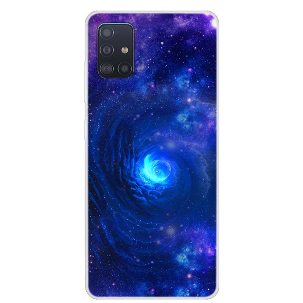 Husa Samsung Galaxy A71 model Nebula, Silicon, Antisoc, Viceversa Multicolor