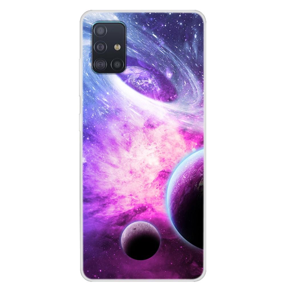 Husa Samsung Galaxy A71 model Galaxy, Silicon, Antisoc, Viceversa Multicolor