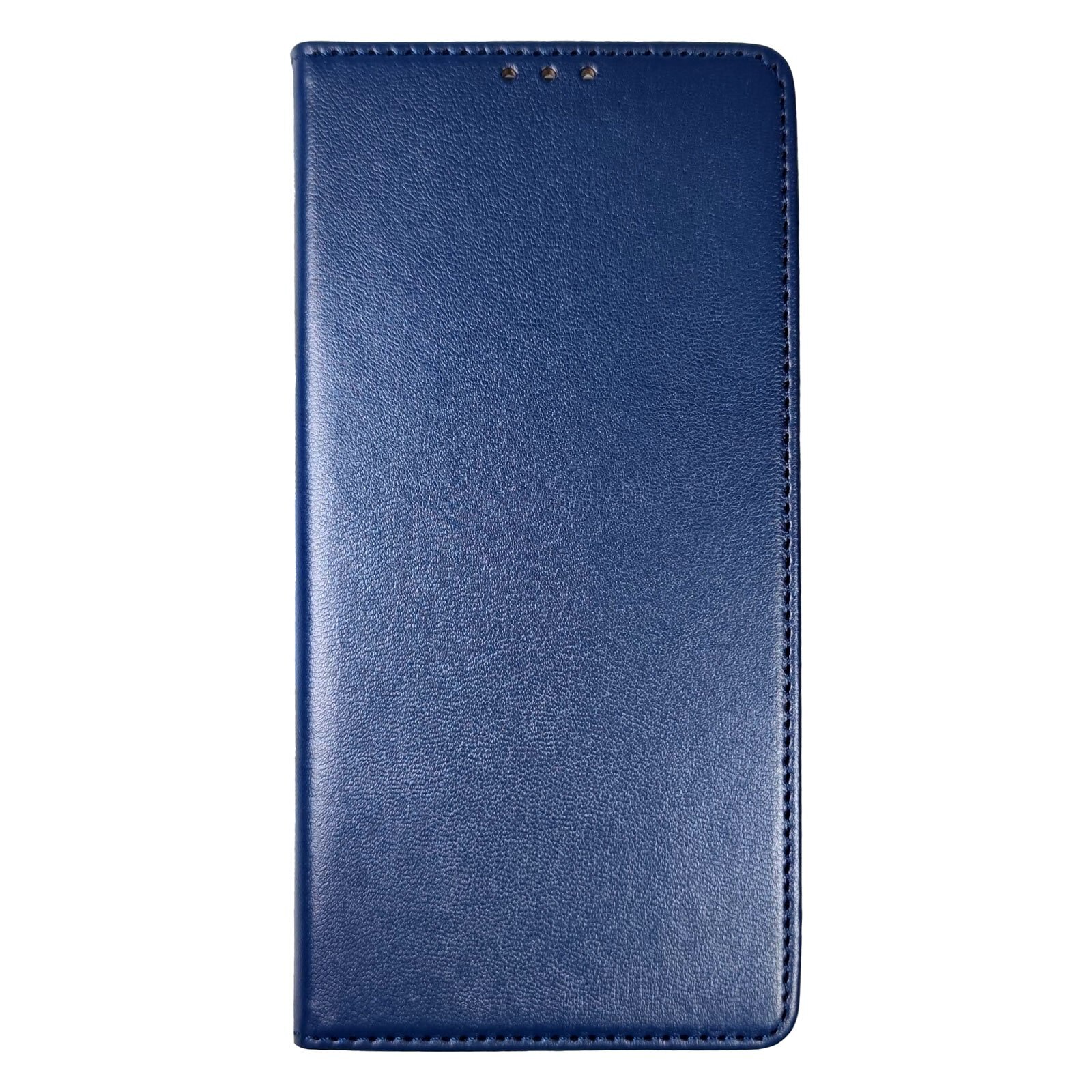 Husa Flip Carte Samsung Galaxy A21s model Smart Glossy Cu Suport Card, Antisoc, Viceversa Albastru