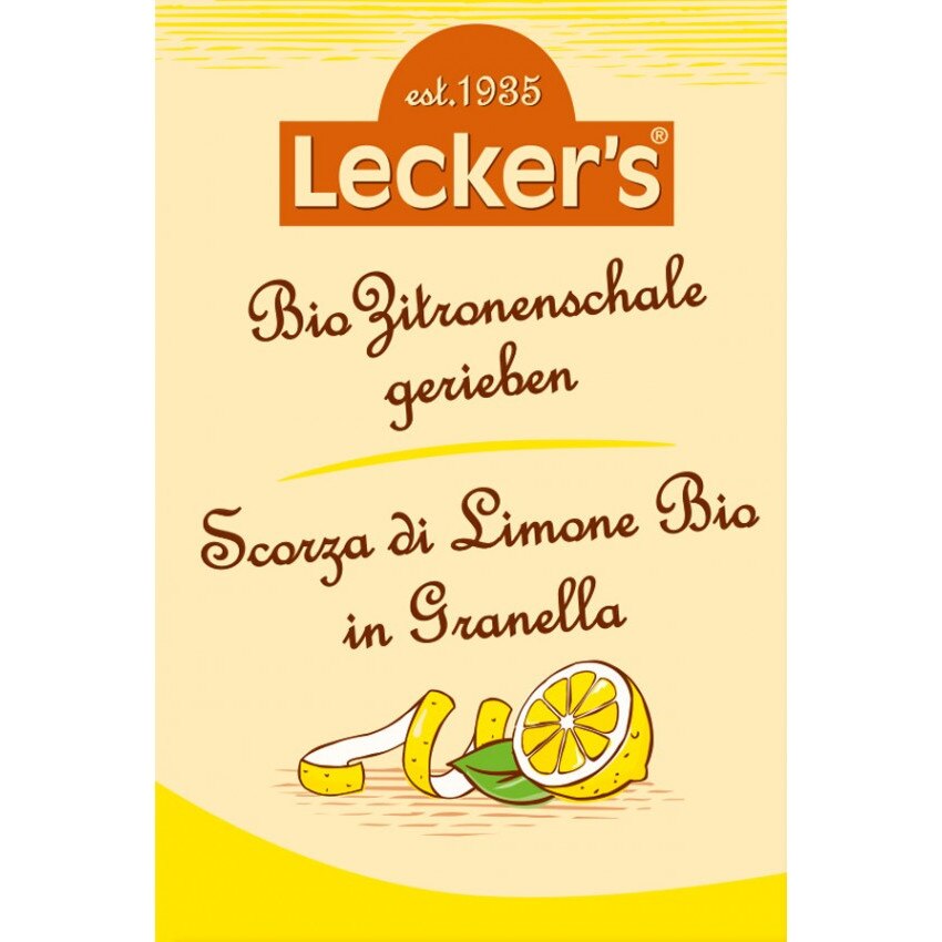 Coaja de lamaie macinata, bio, Lecker's, 15g