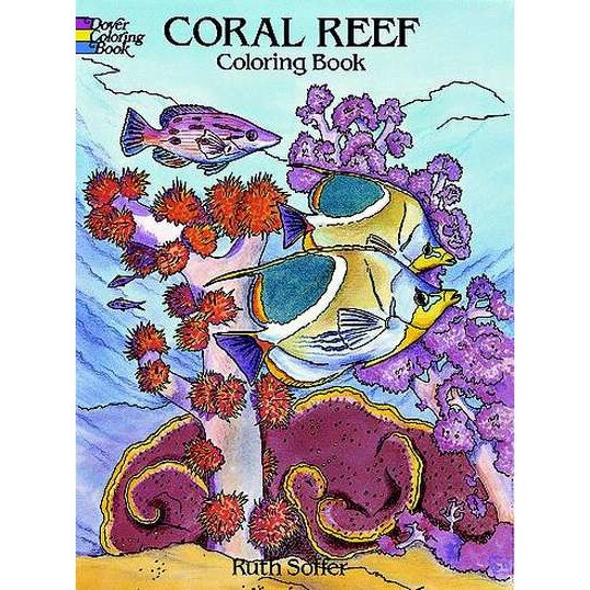 Coral Reef Coloring Book de Ruth Soffer