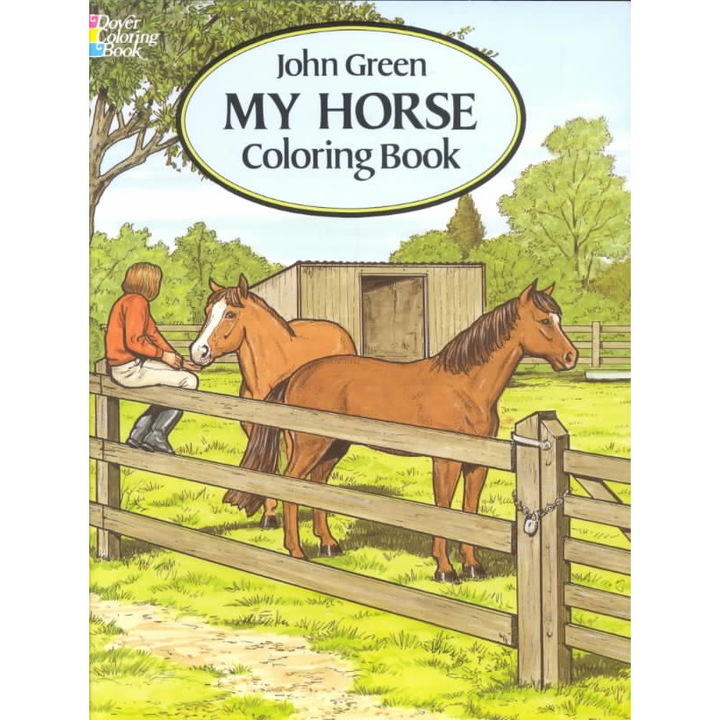 My Horse Coloring Book de John Green