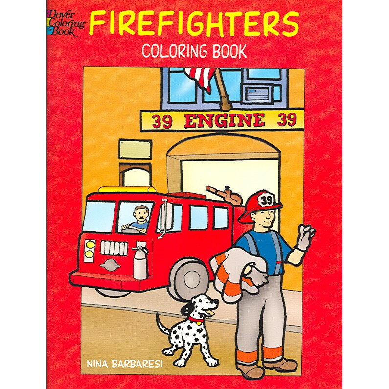 Firefighters Coloring Book de Nina Barbaresi