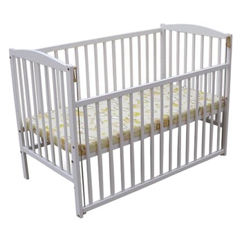 Patut copii Culisant, First Smile, Alb, 120x60 Patut copii Culisant, First Smile, Alb, 120x60