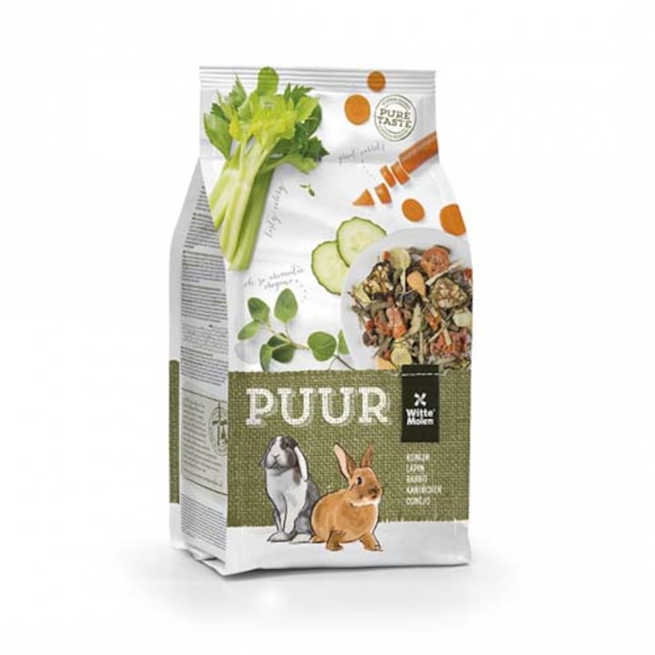 Hrana Pentru Iepuri, Witte Molen, Puur Musli Gourmet Cu Legume, 600 g, L654800