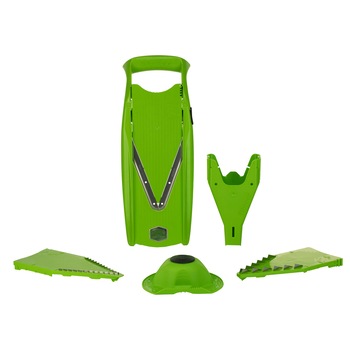 Razatoarea Borner V5 cu suport de placute, Verde Razatoarea Borner V5 cu suport de placute, Verde