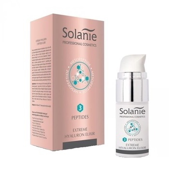 Elixir hidratant Extreme Hyaluron cu 3 Peptide Solanie Mesopeptide 15 ml Elixir hidratant Extreme Hyaluron cu 3 Peptide Solanie Mesopeptide 15 ml