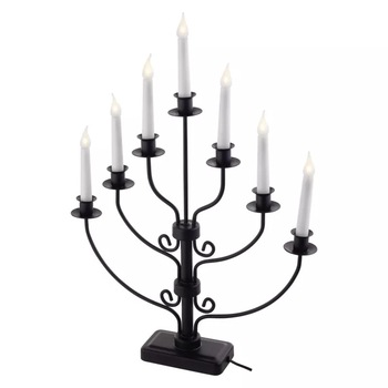 Decoratiune Craciun, Sfesnic, Negru, Emos ZY2212, 7 LED 1.35W, 230V, IP 20 Decoratiune Craciun, Sfesnic, Negru, Emos ZY2212, 7 LED 1.35W, 230V, IP 20