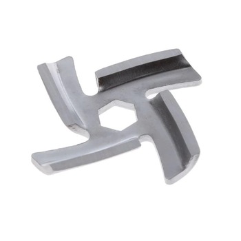 Cutit din inox pentru masina tocat carne electrica cu interior hexagonal nr.5 Tefal NE108831 Cutit din inox pentru masina tocat carne electrica cu interior hexagonal nr.5 Tefal NE108831