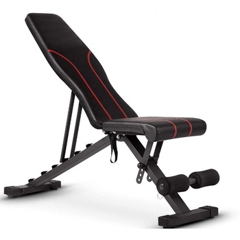 Banca multifunctionala KK-023, ZOCO BODY FIT, pliabila, Negru/Rosu Banca multifunctionala KK-023, ZOCO BODY FIT, pliabila, Negru/Rosu