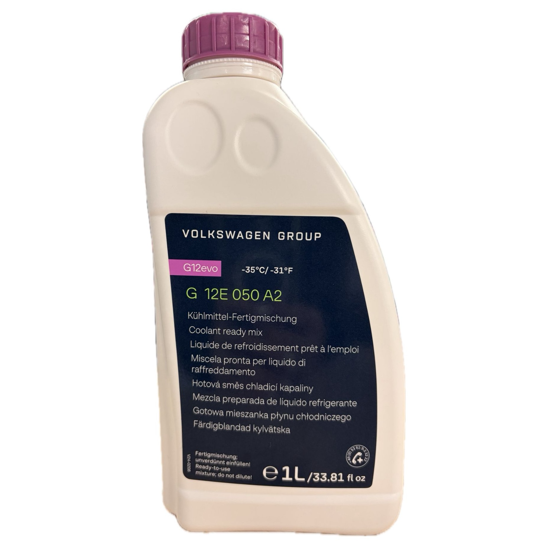 Antigel G12EVO VW/Skoda/Audi/Seat 1000ml, gata diluat