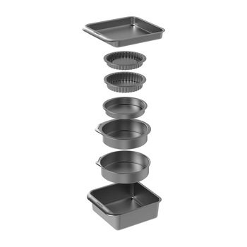 Set tavi antiaderente 7 piese  Set tavi antiaderente 7 piese