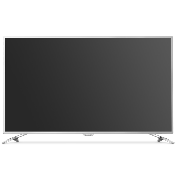 Televizor LED Smart Android Philips, 123 cm, 49PUS6501/12, 4K Ultra HD, Clasa B