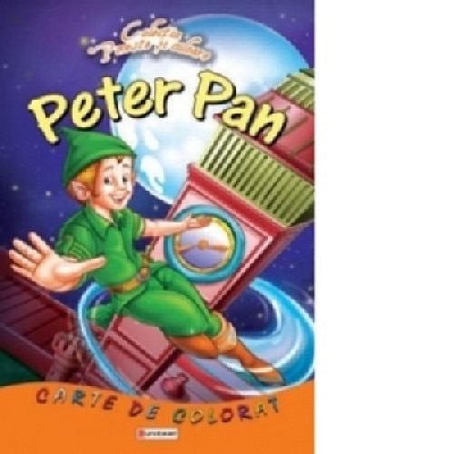 Peter Pan - carte de colorat
