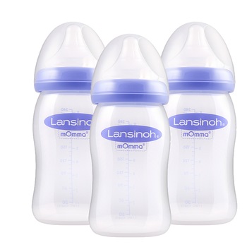 Set 3 Biberoane Lansinoh x 240 ml Set 3 Biberoane Lansinoh x 240 ml