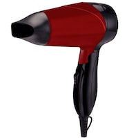 uscator de par electra hde-1269 1200w 2 nivele de temperatura rosu negru imagen 45_0_
0