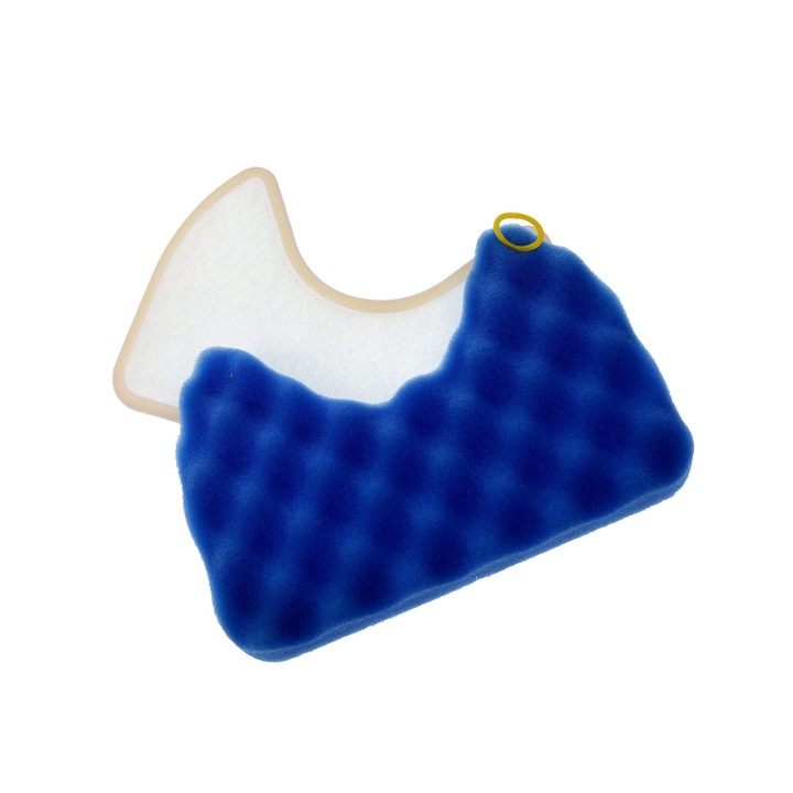 Filtru cu burete pentru aspiratoare Samsung VM-65P, DJ72-00326A, cod P16, Albastru/Alb