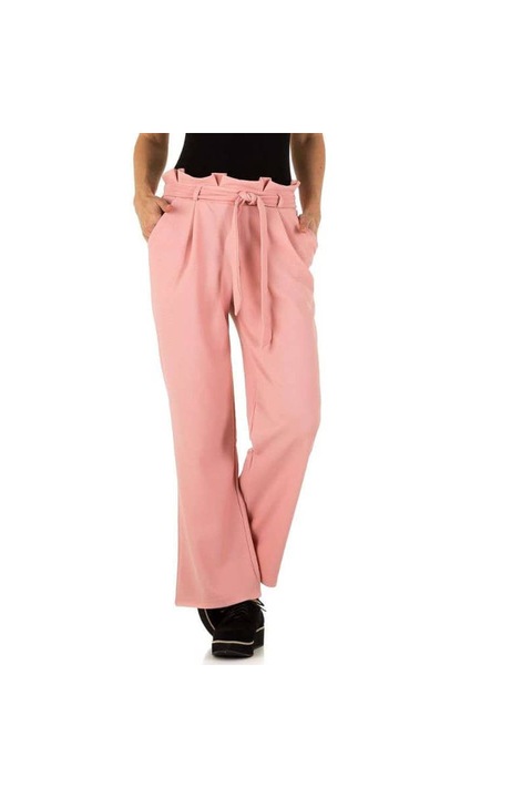 Pantaloni Holala P517 culoare roz, Roz