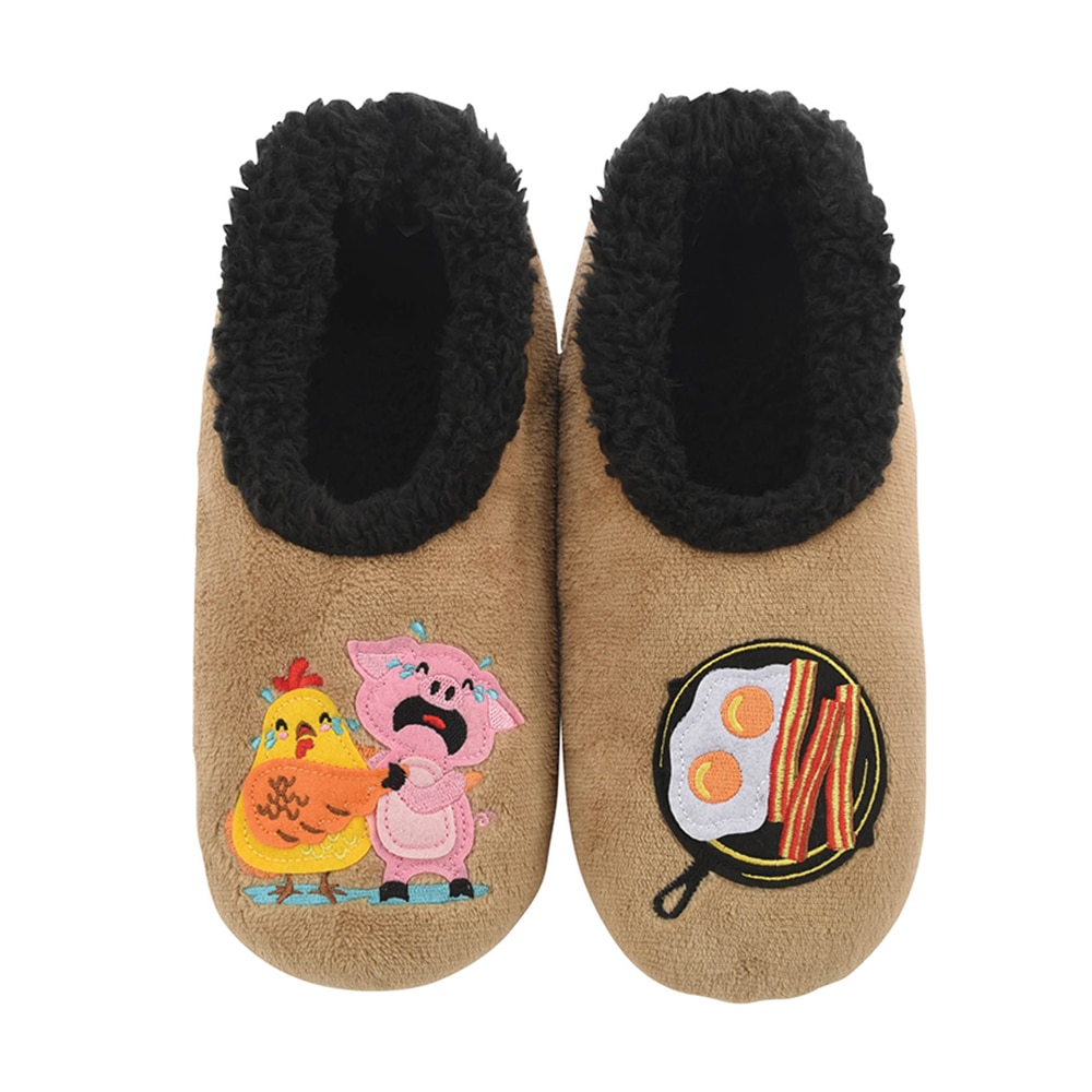 Papuci de casa Snoozies Chicken and Pig
