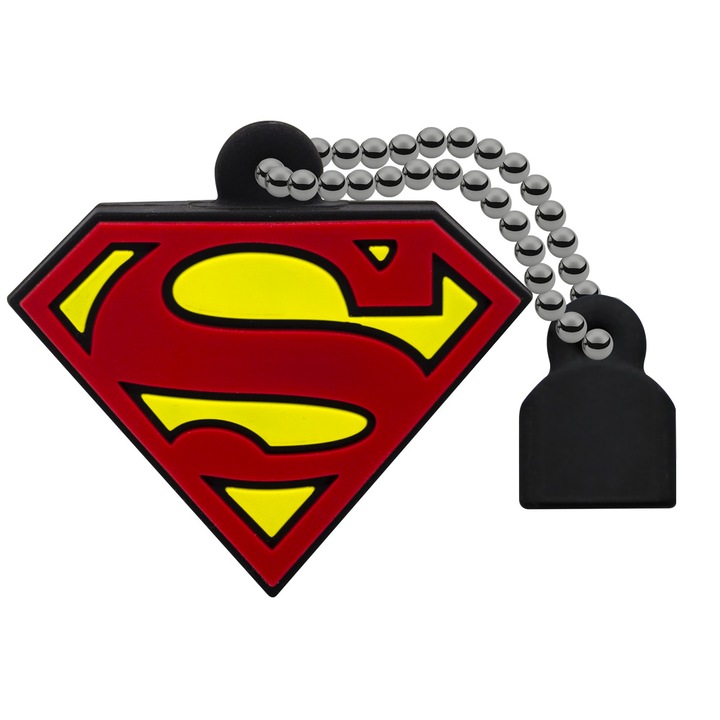 USB флашка Emtec Collector Superman 16GB USB 2.0 Черна