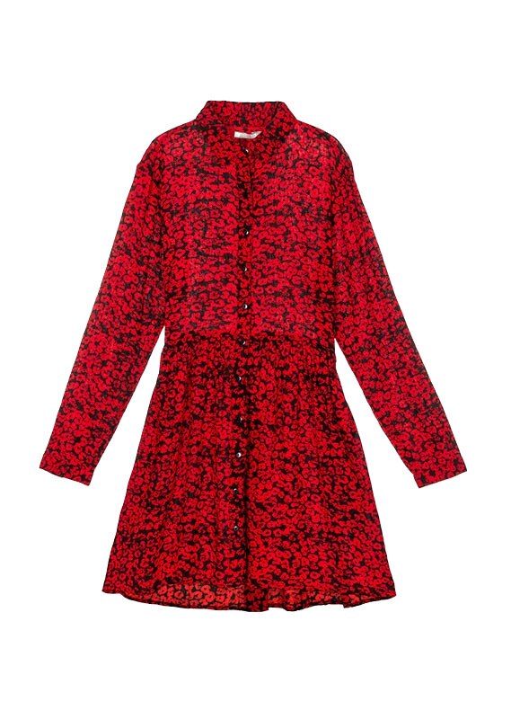 Rochie Dama, Rosu/Negru