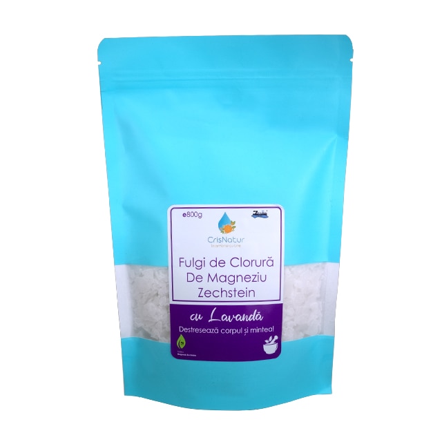 Zechstein Sea Magnesium Chloride Flakes с лавандула 800гр eMAG.bg