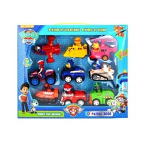 set de 9 figurine cu eroii din patrula catelusilor in masini rotile sunt functionale 7 cm multicolor imagen 12_0_
0