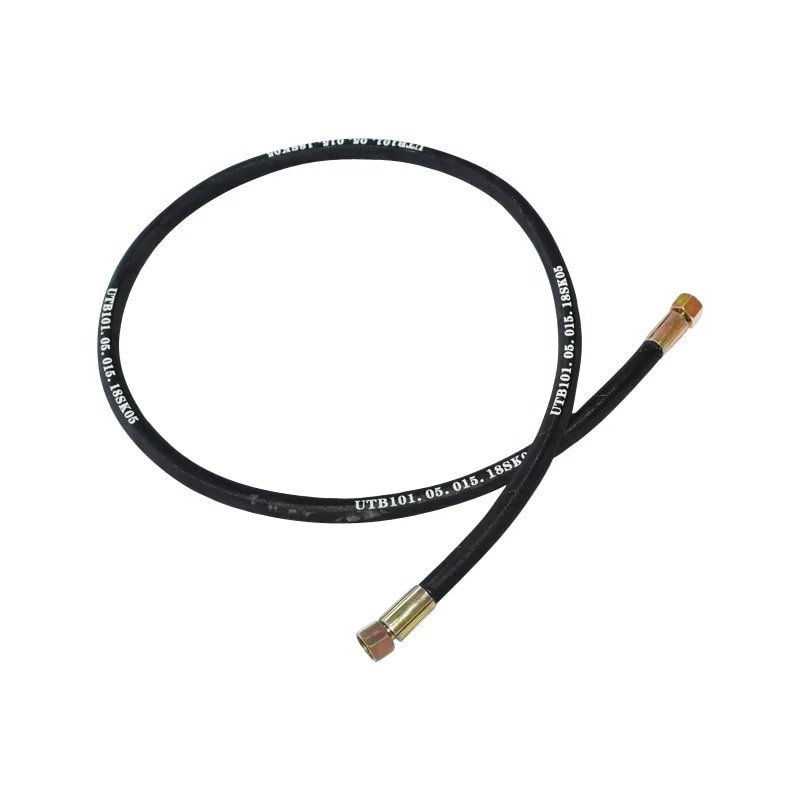 Furtun presiune sertizat cu capete fixate hidraulic L = 1500 mm Reductie M20X20