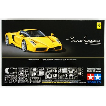 Kit de construit auto Enzo Ferrari Giallo Modena 1:24 Kit de construit auto Enzo Ferrari Giallo Modena 1:24
