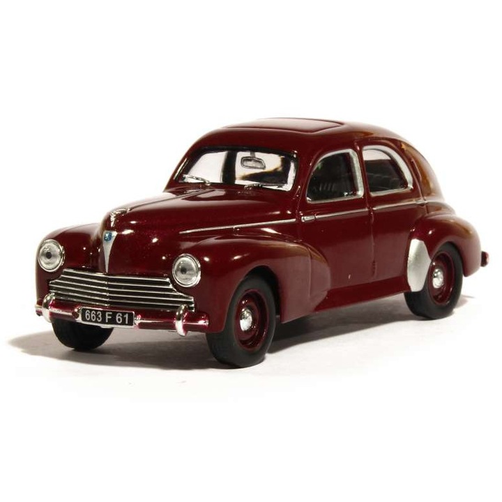 Kit Automodel de construit Heller Peugeot 203 cu vopseluri, adeziv si pensula +14ani 1:43 HELL 56160