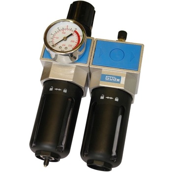 Filtru - Regulator - Uleitoare Guede GUDE41084, 1/4(N)PT, 0-10 bari Filtru - Regulator - Uleitoare Guede GUDE41084, 1/4(N)PT, 0-10 bari
