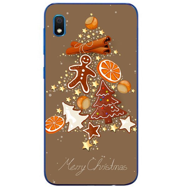 Husa din Silicon, Craciun All about Christms pentru Samsung Galaxy A10, Multicolora